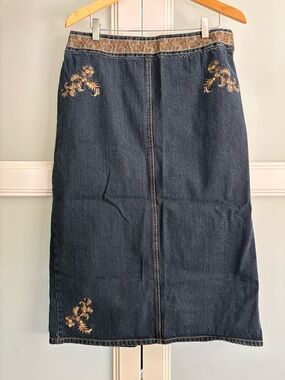 Vintage Willi Smith Maxi Skirt